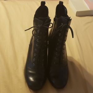 Liz Claiborne lace up boots